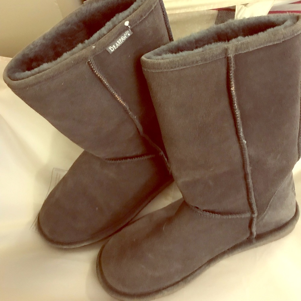 Bearpaw Boots (Tall) charcoal
